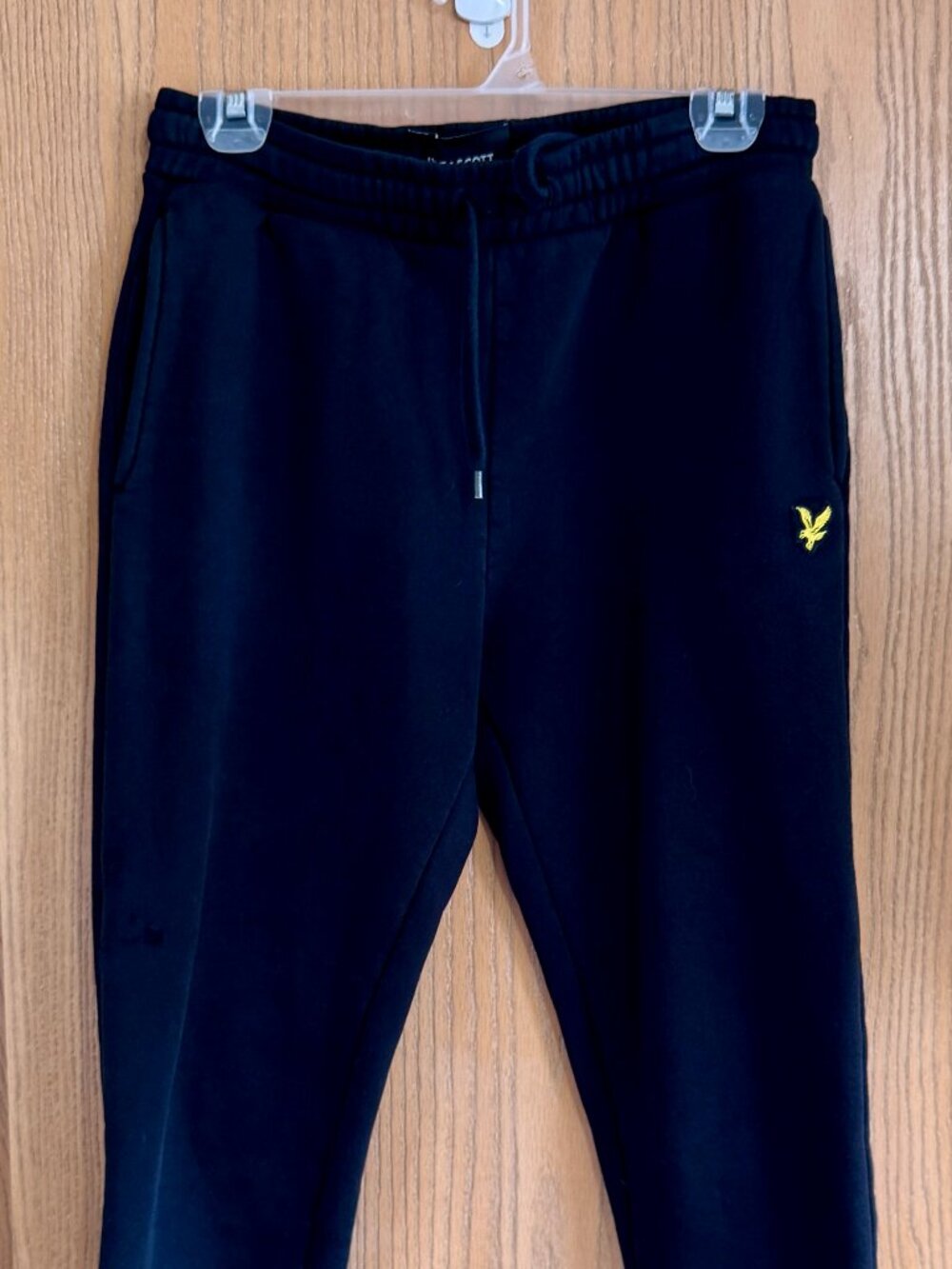 Lyle & Scott Men's Skinny/Slim Fit Sweatpants Joggers Black Extra Small